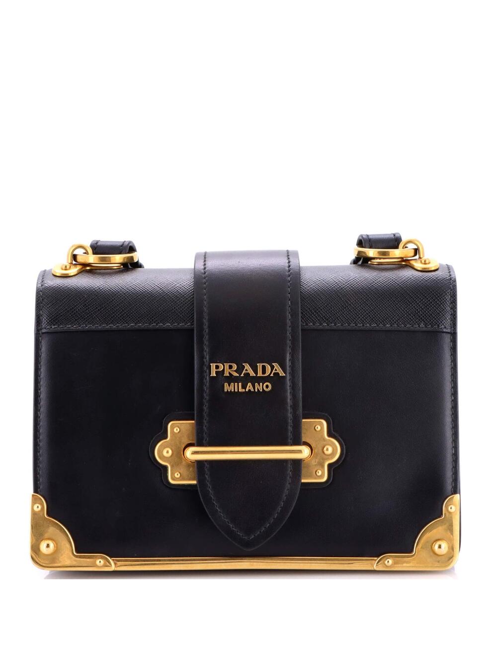Prada Cahier Crossbody Bag Leather And #276862P13B